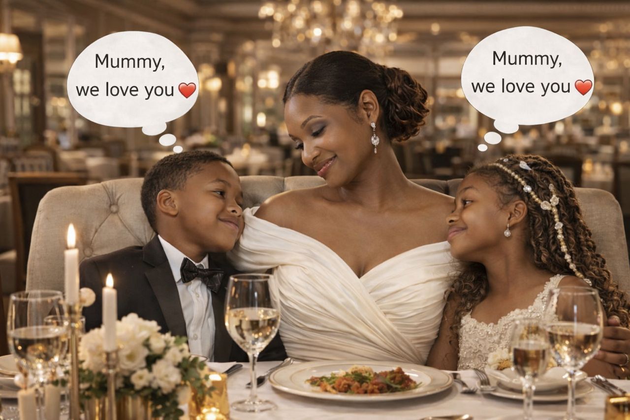 An elegant dinner table set with candles and florals, ready for guests.